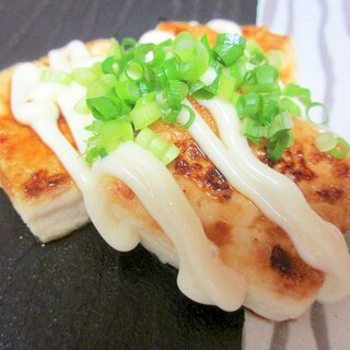 豆腐のポン酢マヨステーキ
